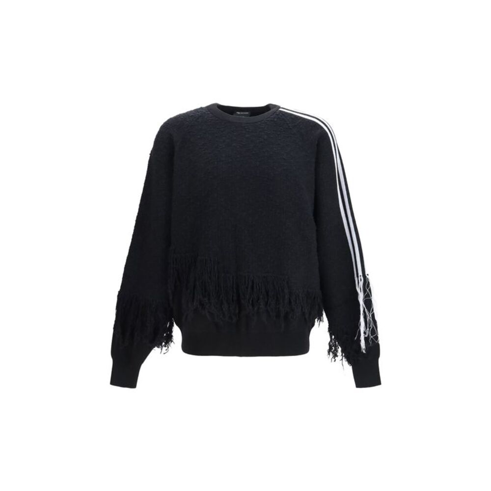 Y-3 Men Fringed Sweater